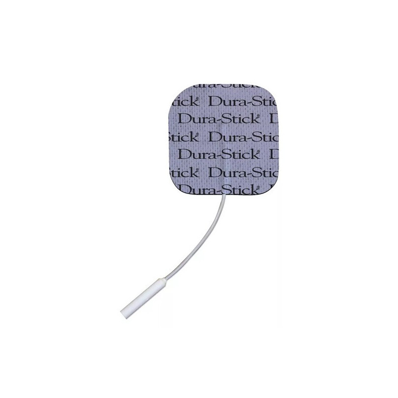Électrodes carrées Cefar Dura-Stick Plus 50 x 50 mm, filaires Électrodes carrées Cefar Dura-Stick Plus 50 x 50 mm, filaires