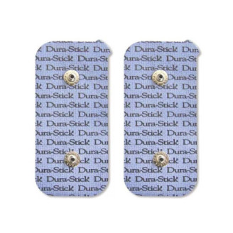 Électrodes Cefar Dura-Stick Plus 50 x 100 mm à 2 snaps, sachet de 2
