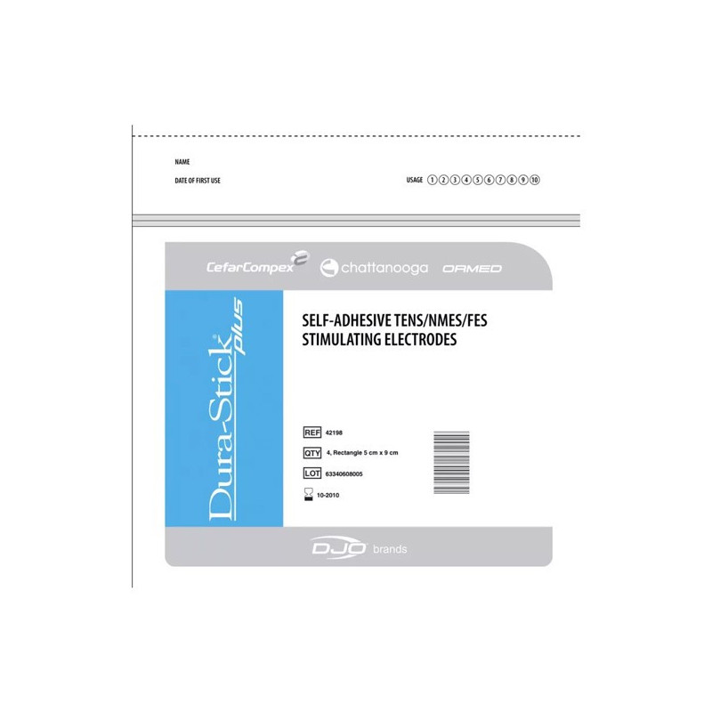 Électrodes rondes Cefar Dura-Stick Plus filaires, Ø 32 ou 50 mm