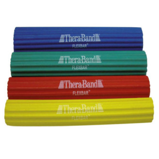 Barre flexible TheraBand Flexbar, 4 résistances