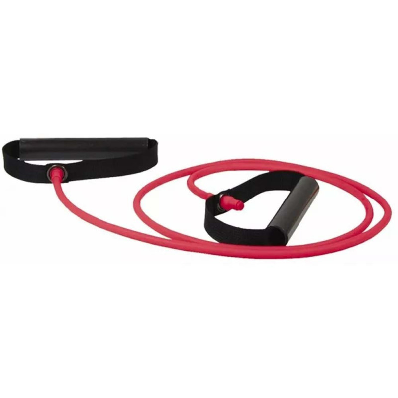 Tube TheraBand 120 cm avec poignées, 5 résistances