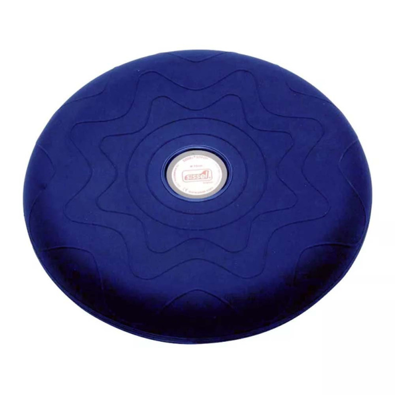 Coussin d'équilibre Dynair Equilibro bleu, diamètre 33 cm
