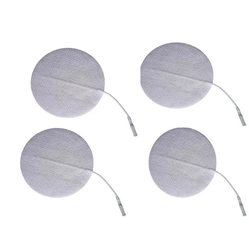 Électrodes rondes Performance+ 50 mm à fil, sachet de 4 Électrodes rondes Performance+ 50 mm à fil, sachet de 4