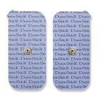 Électrodes Dura-Stick 50 x 100 mm à snap, sachet de 2 Électrodes Dura-Stick 50 x 100 mm à snap, sachet de 2