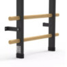 Espalier mural Care bois et métal, 9 barreaux Espalier mural Care bois et métal, 9 barreaux
