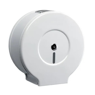 Distributeur papier hygiénique métal blanc MEDICLINIC