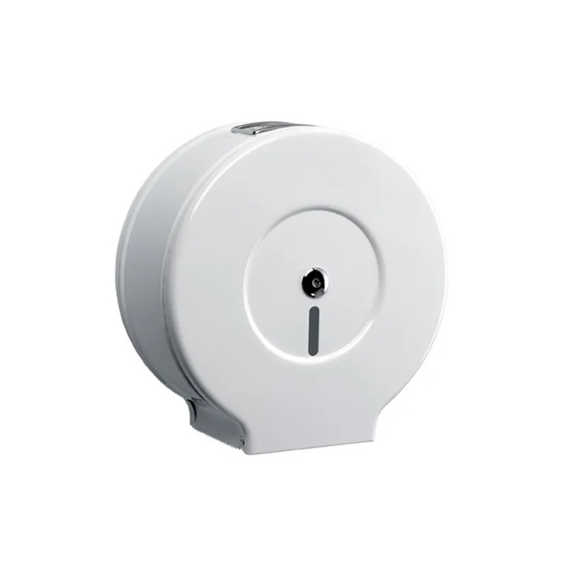 Distributeur papier hygiénique métal blanc MEDICLINIC