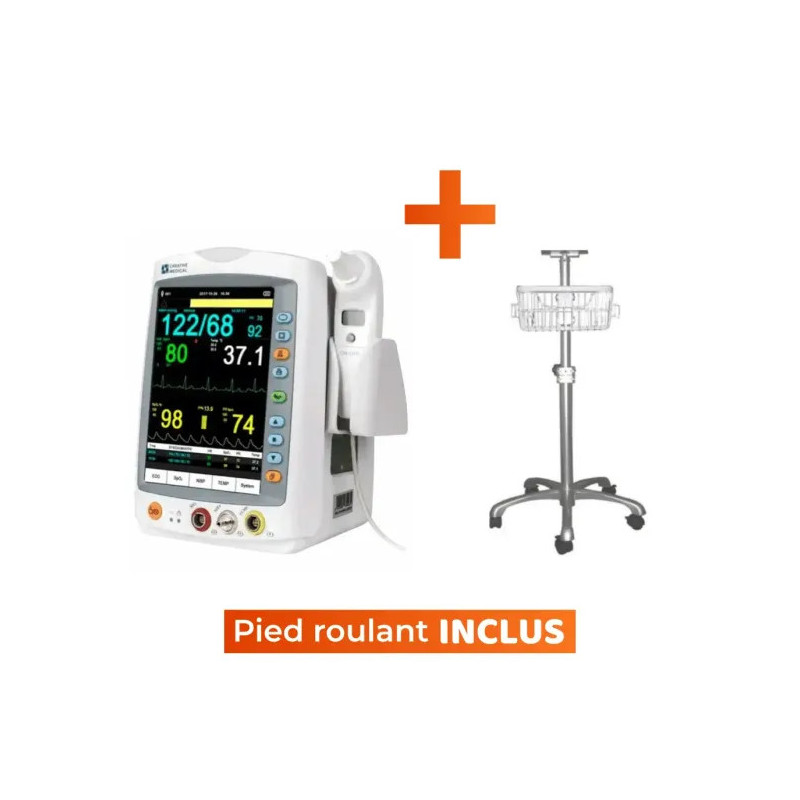 Pack moniteur patient MED 900 LEPU MEDICAL 5 paramètres