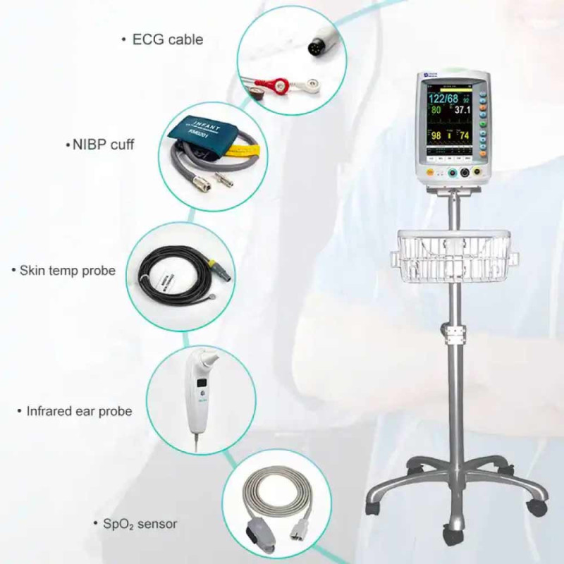 Pack moniteur patient MED 900 LEPU MEDICAL 5 paramètres