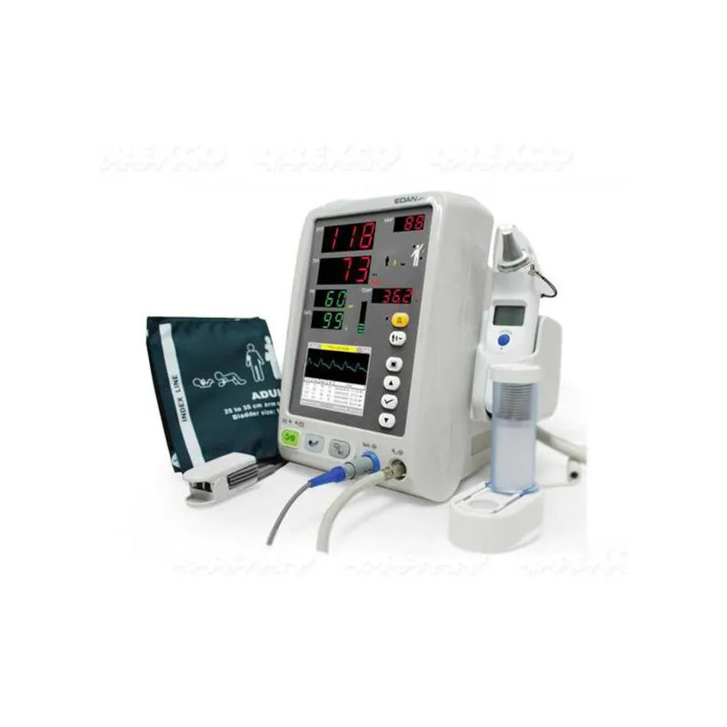 Moniteur de signes vitaux M3A EDAN avec thermomètre