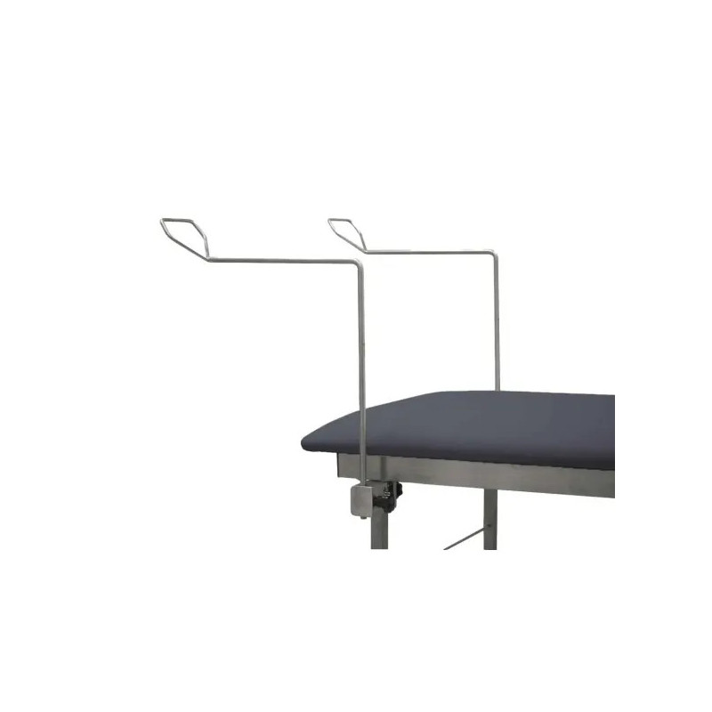 Divan gynécologique fixe Gyn Med MEDICLINIC inox