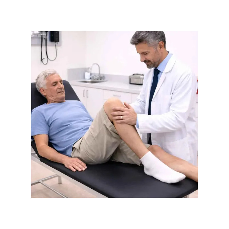 Divan gynécologique fixe Gyn Med MEDICLINIC inox