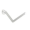 Divan gynécologique fixe Gyn Med MEDICLINIC inox