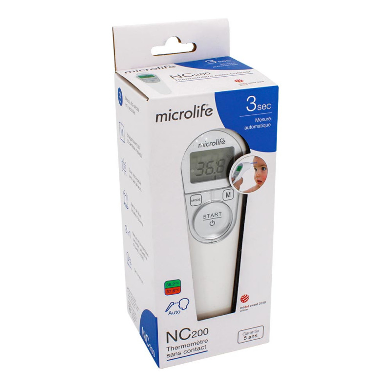 Thermomètre infrarouge NC 200 MICROLIFE sans contact