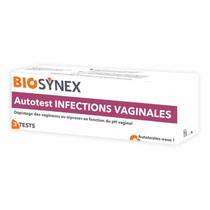 Autotest pH vaginal Exacto BIOSYNEX, lecture digitale