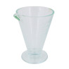 Verre à pied gradué 250 ml SANS MARQUE