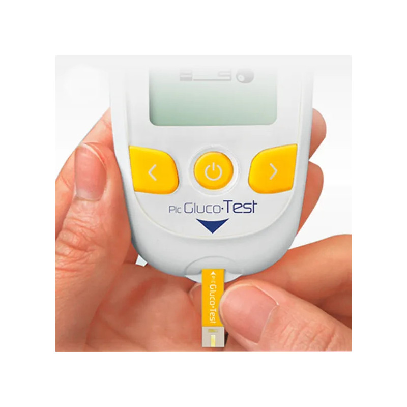 Bandelettes Glucotest Rapid Draw PIC - boîte de 50