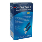 Bandelettes On Call Plus II glycémie compatibles boîte de 100
