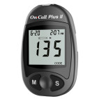 Glucomètre On Call Plus II ACON kit complet mesure 5 s Glucomètre On Call Plus II ACON kit complet mesure 5 s