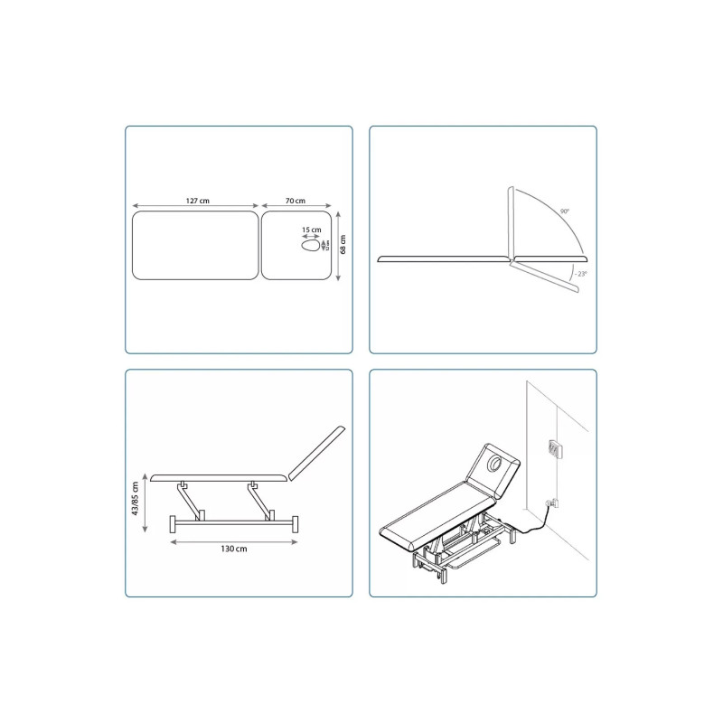 Pack Cabinet Pro Delta 55 5 équipements consultation Pack Cabinet Pro Delta 55 5 équipements consultation