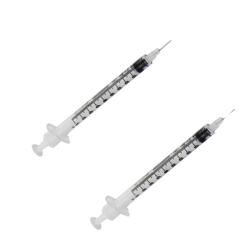 Jetable ultra fine sans 0,3 ml 0,5 ml 1 ml seringue à insuline
