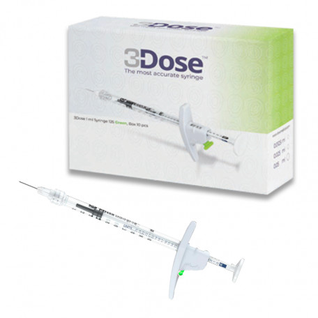Seringue 3Dose à Botox-Unit dose injector