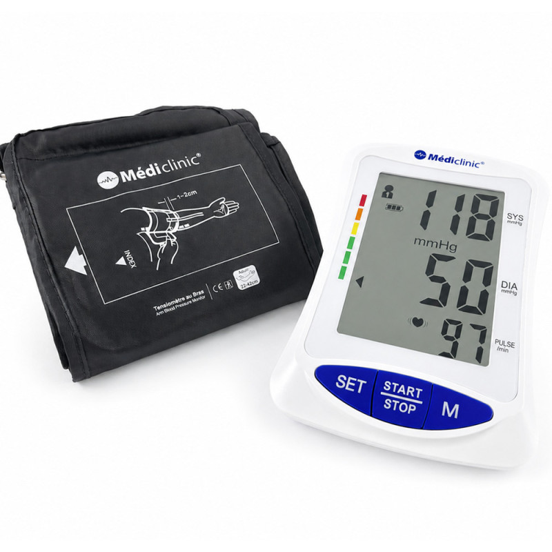 Tensiomètre bras Bluetooth Meditensio Pro-260 Connect Tensiomètre bras Bluetooth Meditensio Pro-260 Connect