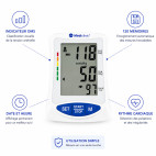Tensiomètre bras Bluetooth Meditensio Pro-260 Connect Tensiomètre bras Bluetooth Meditensio Pro-260 Connect