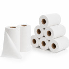 Bobine d’essuyage pure ouate blanche 2 plis 20x35 cm - 150 formats Bobine d’essuyage pure ouate blanche 2 plis 20x35 cm - 150 formats