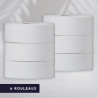 Papier toilette maxi jumbo 350 m 2 plis, x6 Papier toilette maxi jumbo 350 m 2 plis, x6