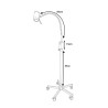 Lampe d'examen LED 6W MEDICLINIC variateur digital sur pied Lampe d'examen LED 6W MEDICLINIC variateur digital sur pied