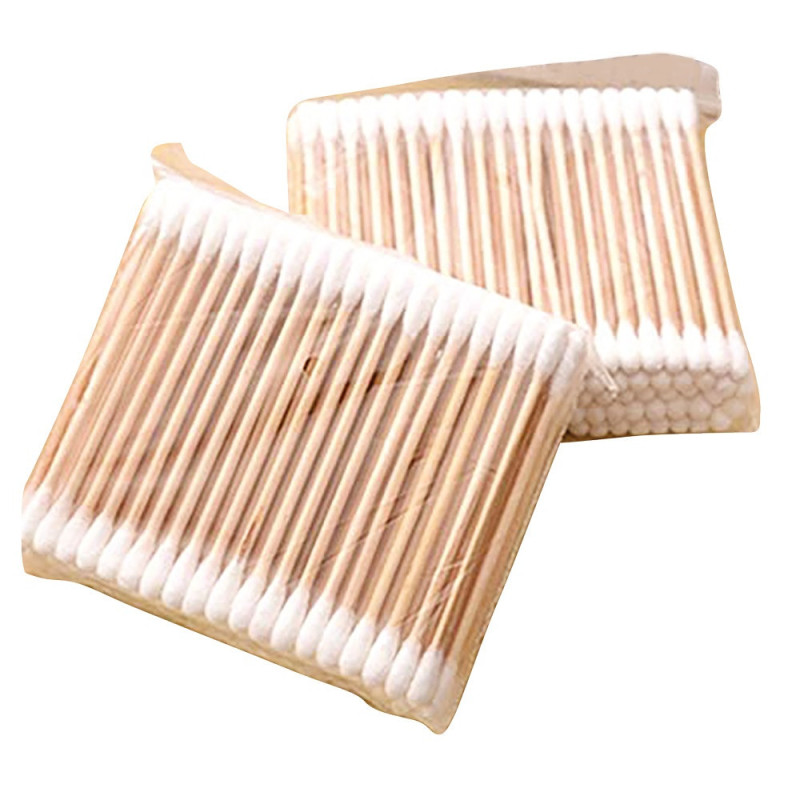 Coton-tiges en bois Comed, sachet de 100 Coton-tiges en bois Comed, sachet de 100