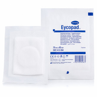 Compresses Ophtalmologiques Stériles 56x70 mm | Help Medical