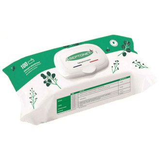 Lingettes ASEPTONET sans alcool 100 lingettes désinfectantes